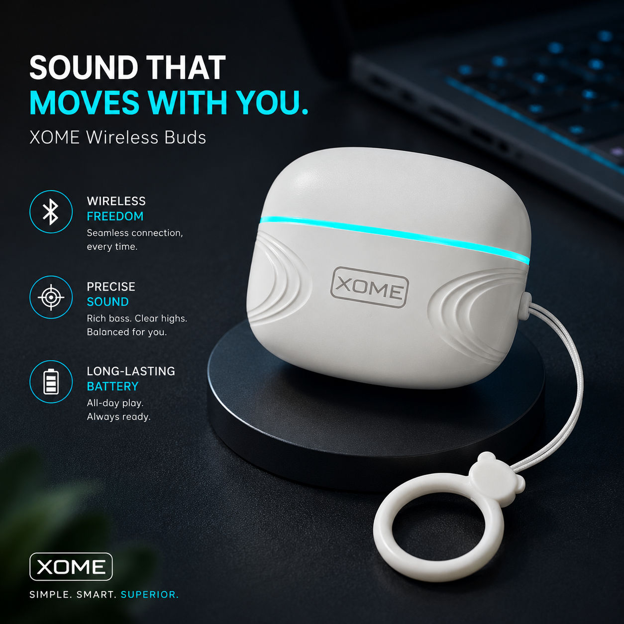 XOME Aria X-8 Pro Earbuds