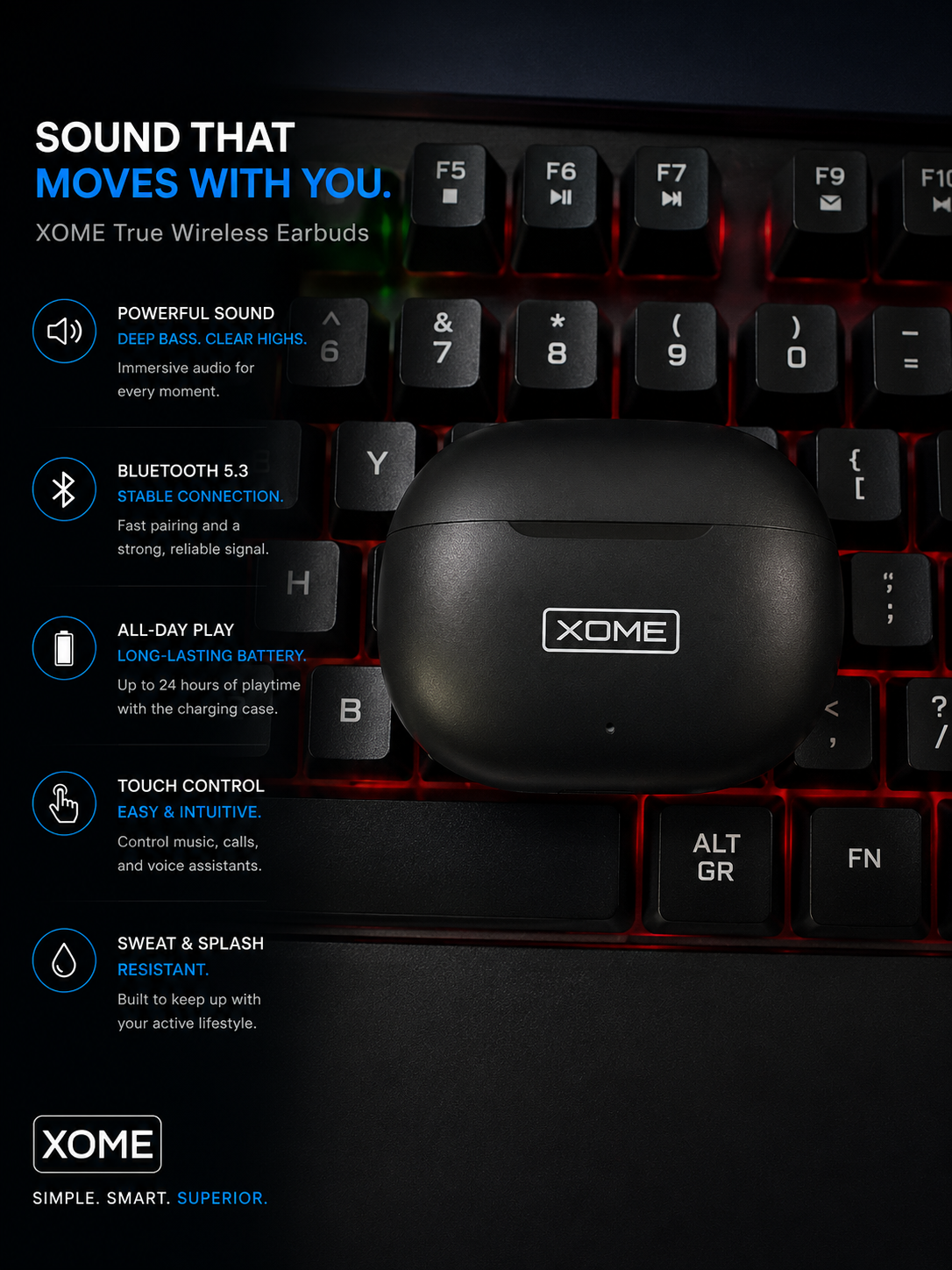 XOME X1 PRO Earbuds