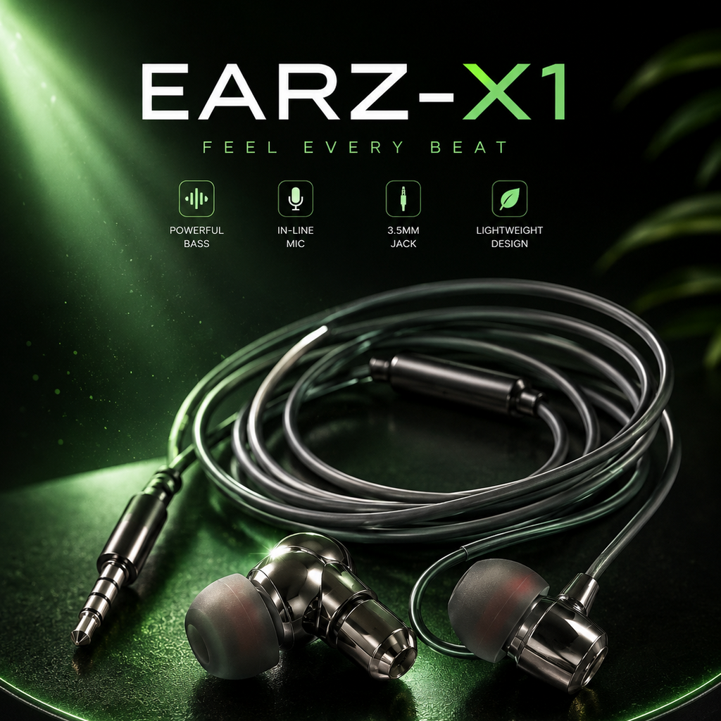 XOME EARZ X1 Wired Earphones