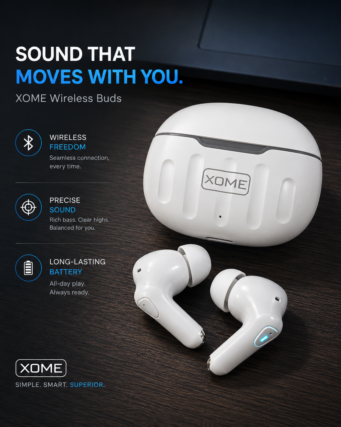 XOME X9 Pro True Wireless Earbuds