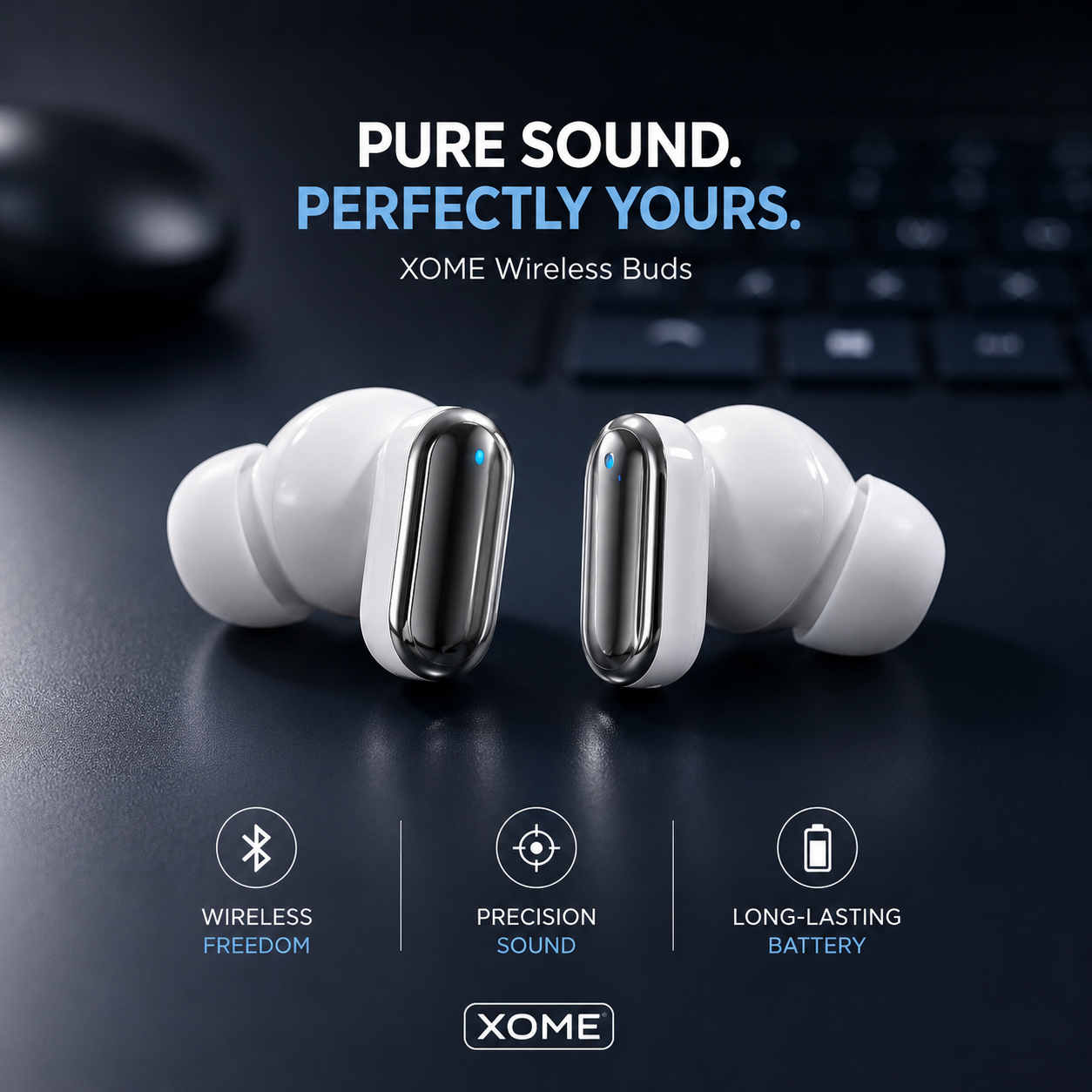 XOME X6 Pro True Wireless Earbuds