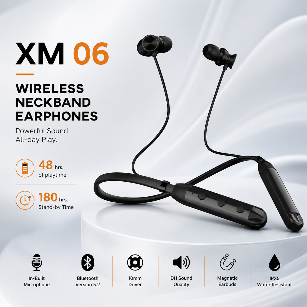 Xome 06 Bluetooth Neckband
