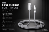 XOME Turbo-3 Type-C Fast Charging Cable