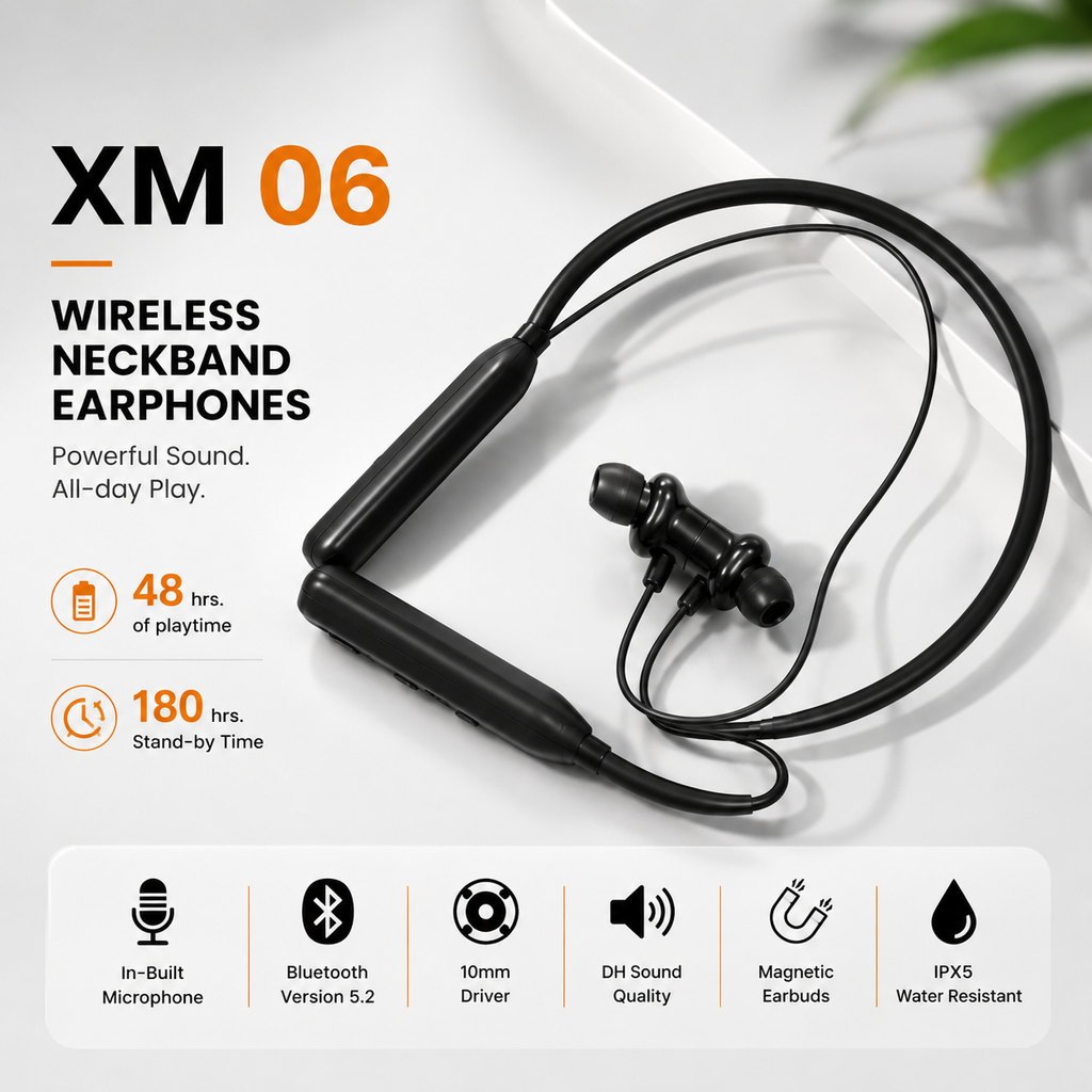 Xome 06 Bluetooth Neckband