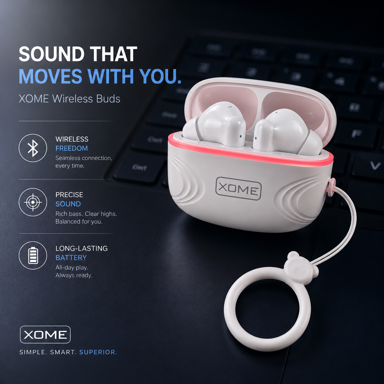 XOME Aria X-8 Pro Earbuds