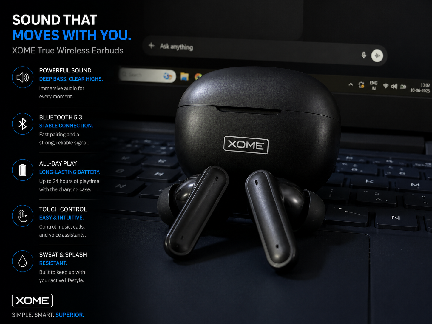 XOME X1 PRO Earbuds