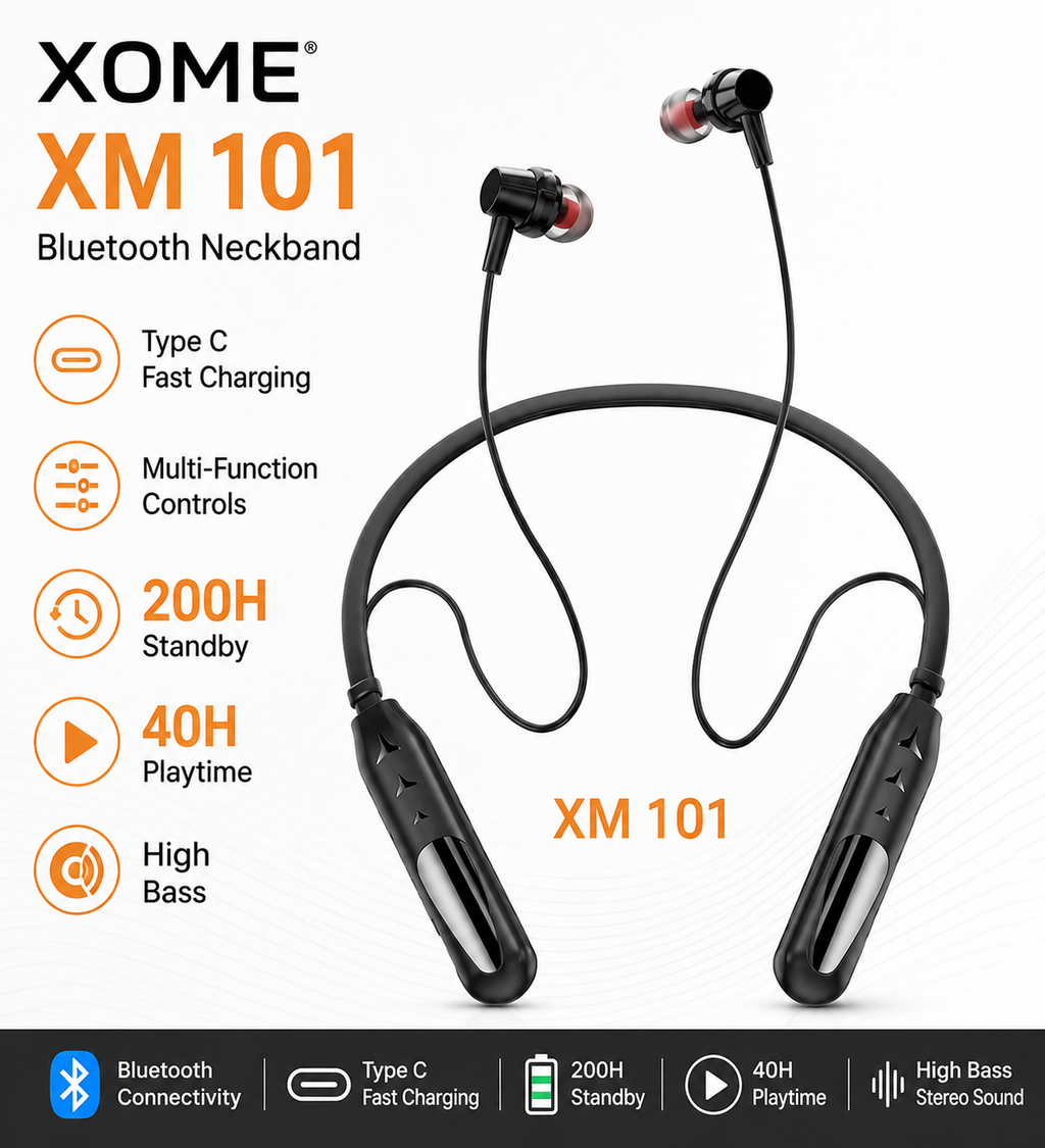XOME XM 101 Bluetooth Neckband