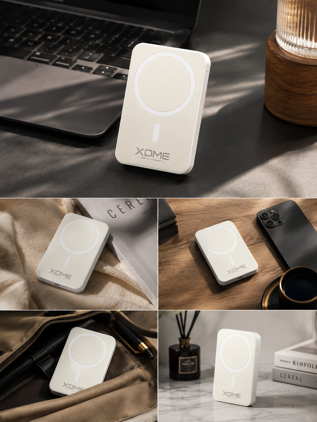 XOME 10000mAh Volt  Wireless Power Bank