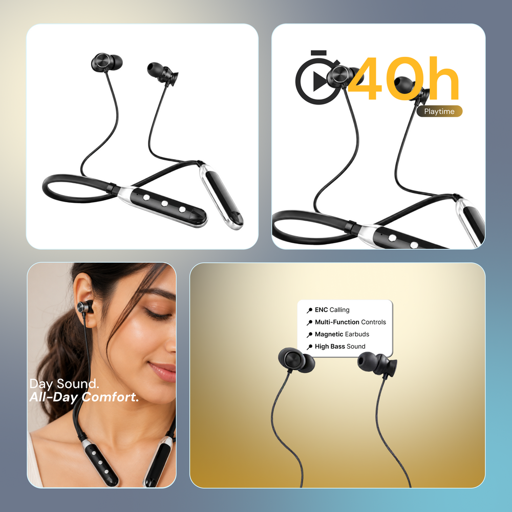 Xome 09 Wireless Bluetooth Neckband