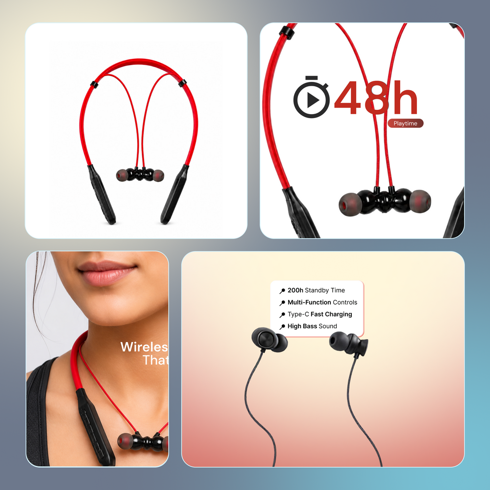 Xome 05 Wireless Bluetooth Neckband